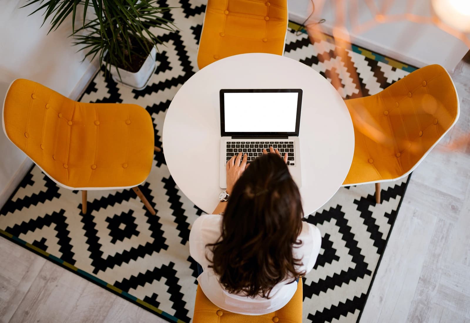 Case Studies und Praxisbeispiele von proJob am Laptop recherchieren