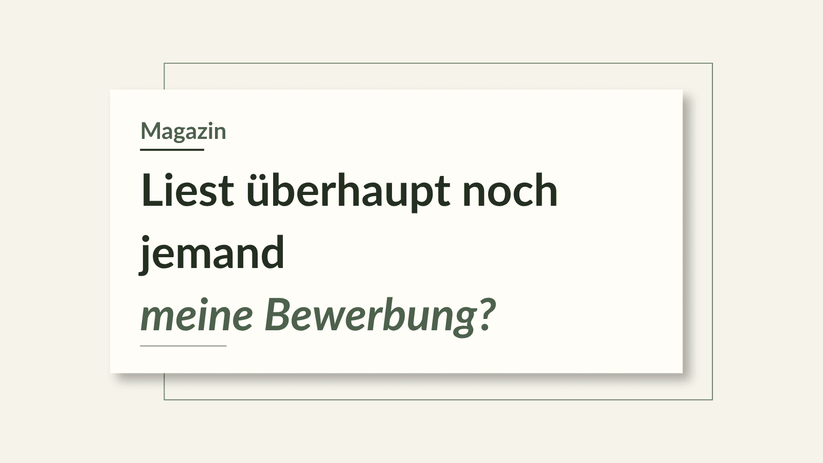 Magazinbeitrag zum Thema KI im Recruiting uns menschliche Entscheidungen im Bewerbungsprozess