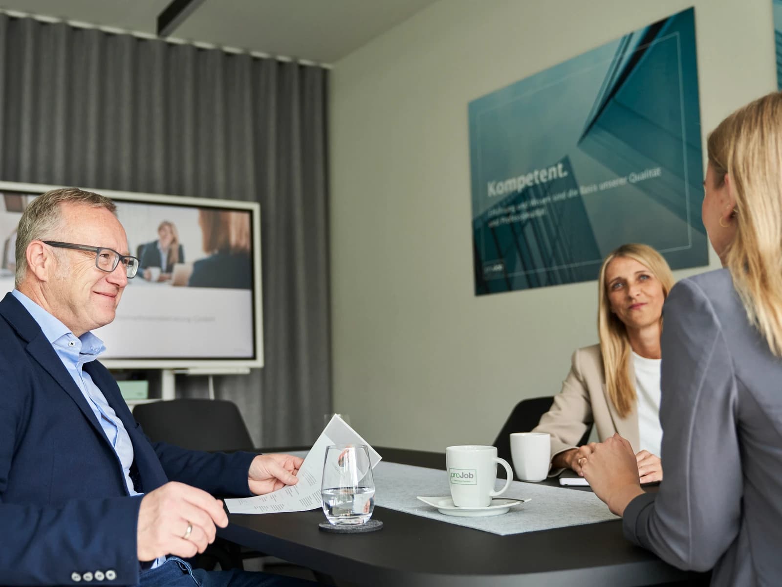 Samia Boutari im Recruiting-Gespräch bei proJob