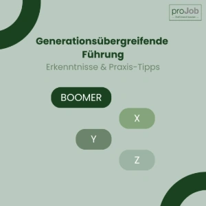Titelgrafik für Blogbeitrag: Generationsübergreifende Führung mit Praxis-Tipps